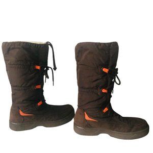 Request Brown Snow Boots Size 5